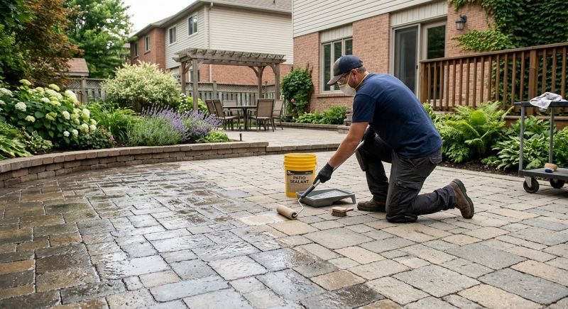 Porch Concrete Sealing in Redmond, WA